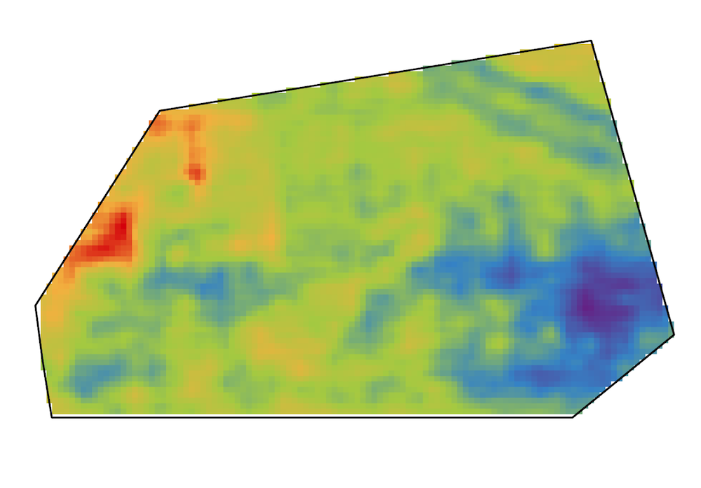 KI-generierte Bodeneigenschaftskarte